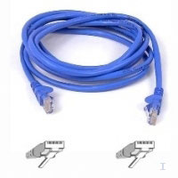 Belkin RJ45 CAT-5e Snagless Double shielded STP Patch Cable 2m blue (A3L791B02MBL-DS)
